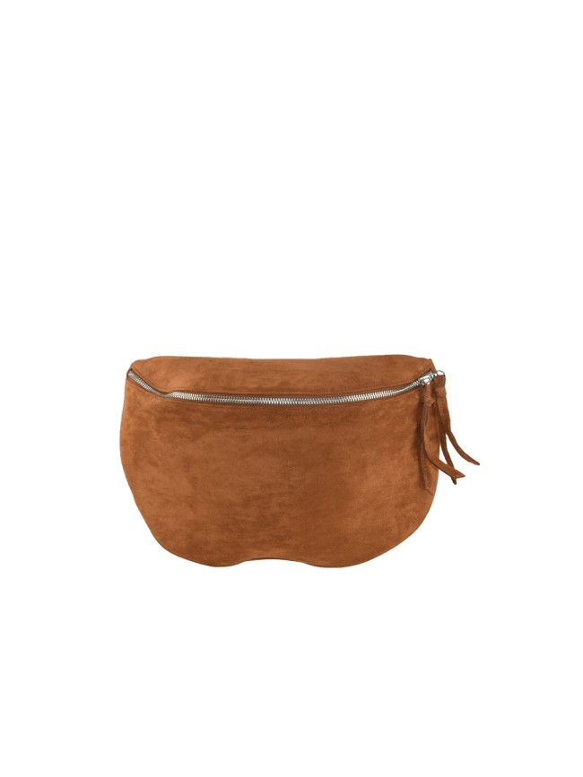 Velvet unisex pouch with shoulder...