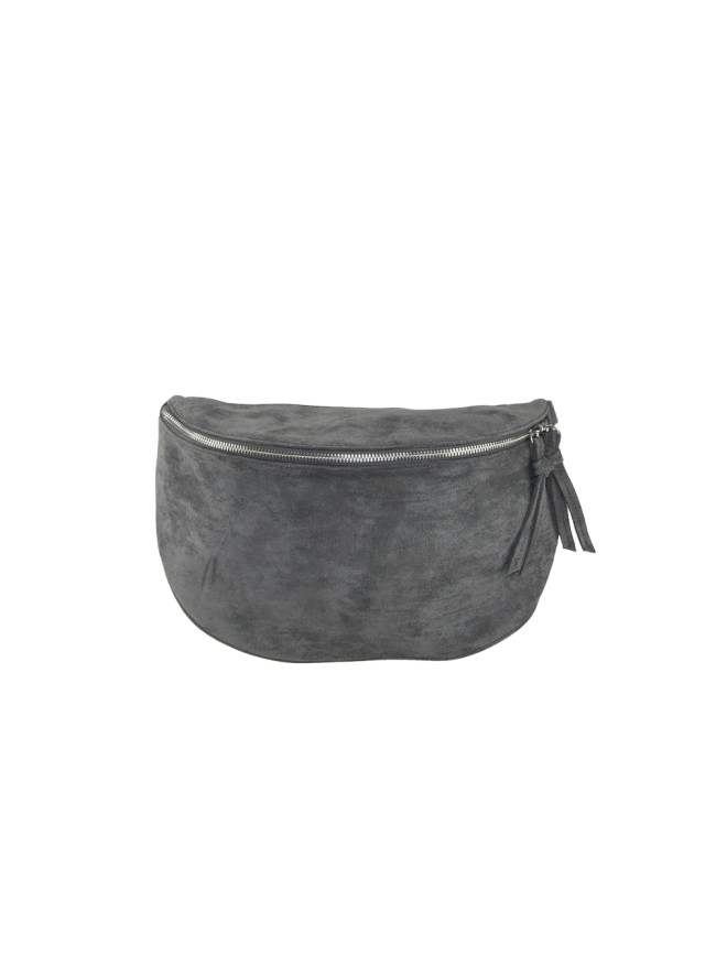 Velvet unisex pouch with shoulder...