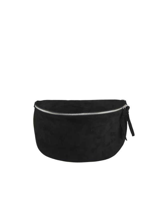 Velvet unisex pouch with shoulder...