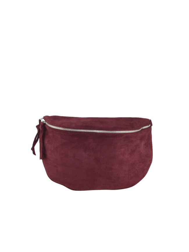Velvet unisex pouch with shoulder...