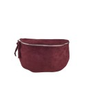 Velvet unisex pouch with shoulder strap - L2181