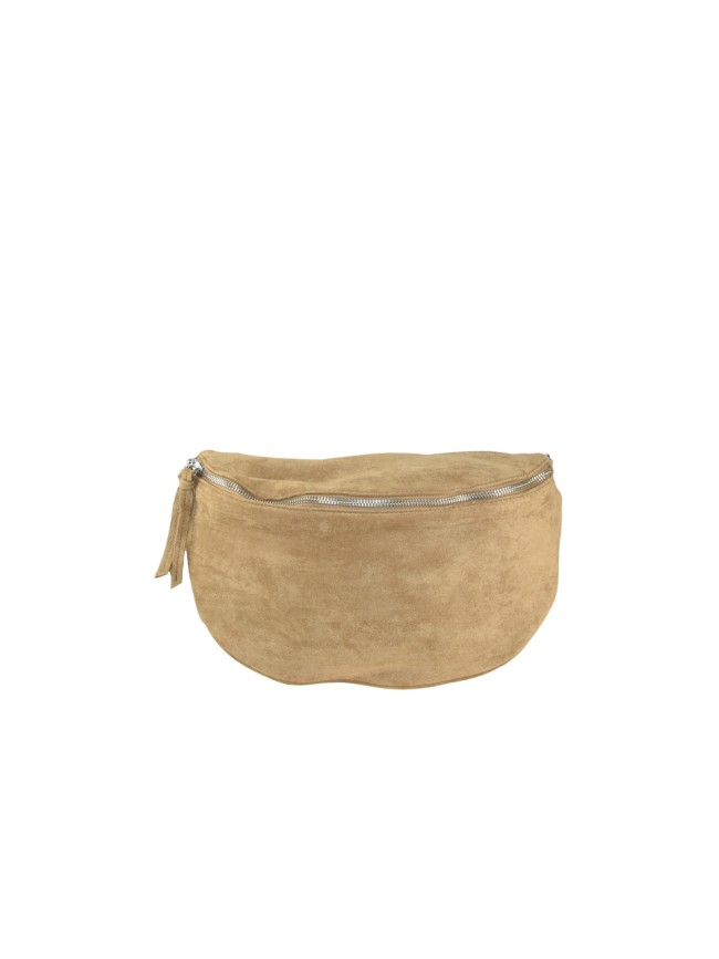 Velvet unisex pouch with shoulder...