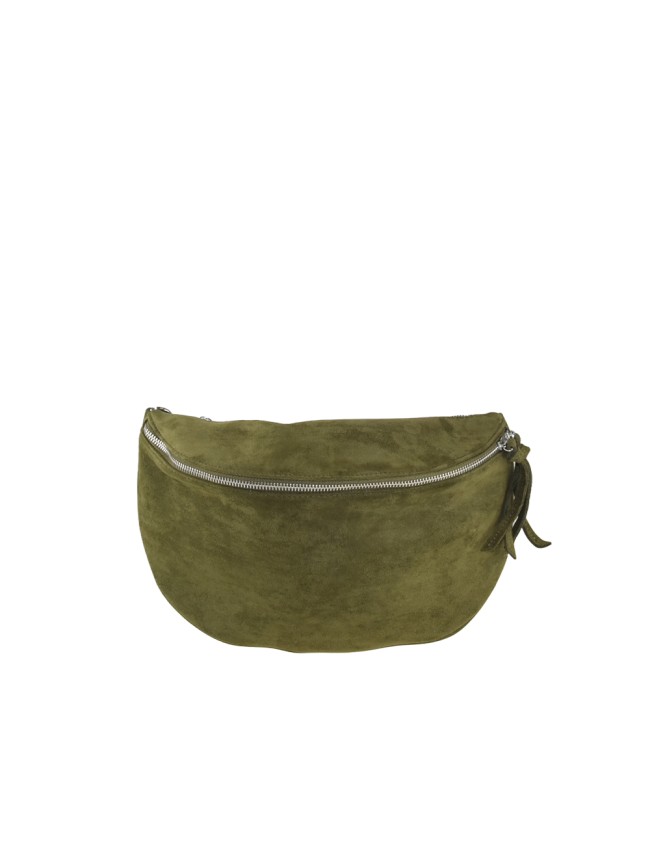 Velvet unisex pouch with shoulder...