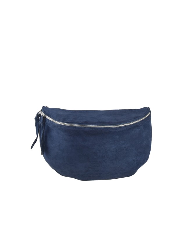 Velvet unisex pouch with shoulder...