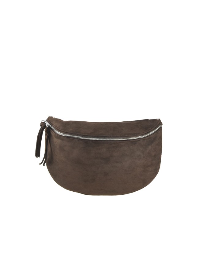 Velvet unisex pouch with shoulder...