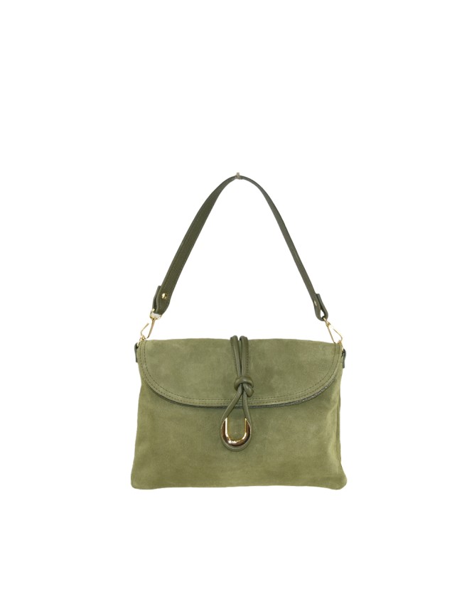 Woman leather pochette 100% made...