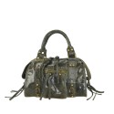 Borsa a mano in pelle con tracolla - BA29832