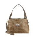 Borsa a mano in pelle con tracolla - MC32835