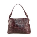 Leather hand bag with shoulder strap - MC32835