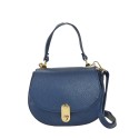 Shoulder leather bag with shoulder strap - OM29832