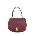Shoulder leather bag with shoulder strap - OM29832
