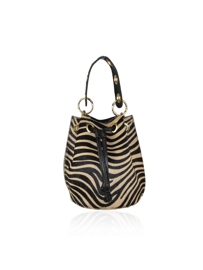 Woman leather shoulder bag - SC29832