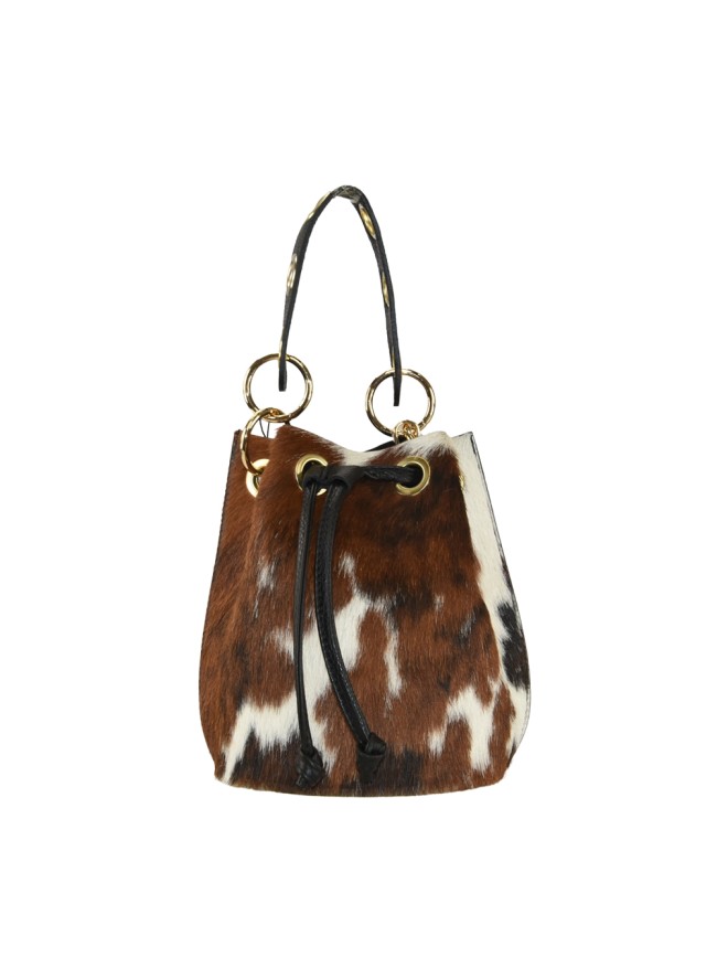 Secchiello donna in pelle - SC29832 Secchiello donna in pelle - SC29832