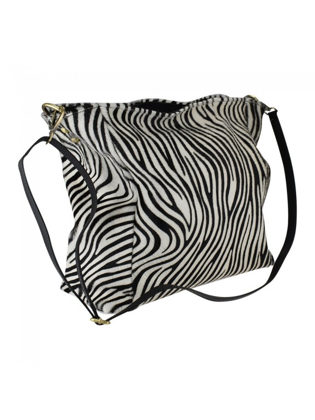 Borsa a spalla in pelle con cavallino... Borsa a spalla in pelle con cavallino...