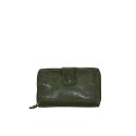 Woman washed leather wallet - 1767