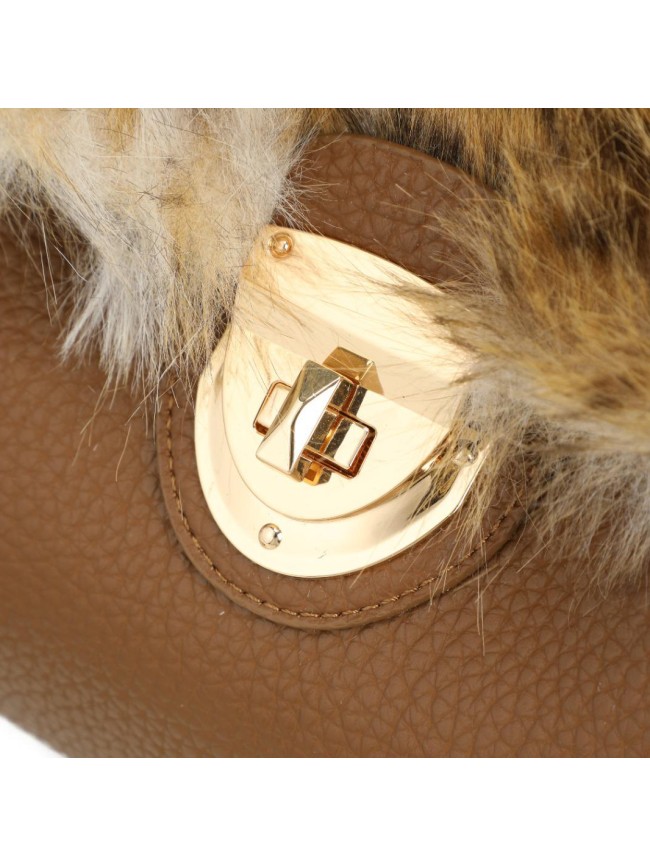 Woman synthetic leather hand bag - PF961