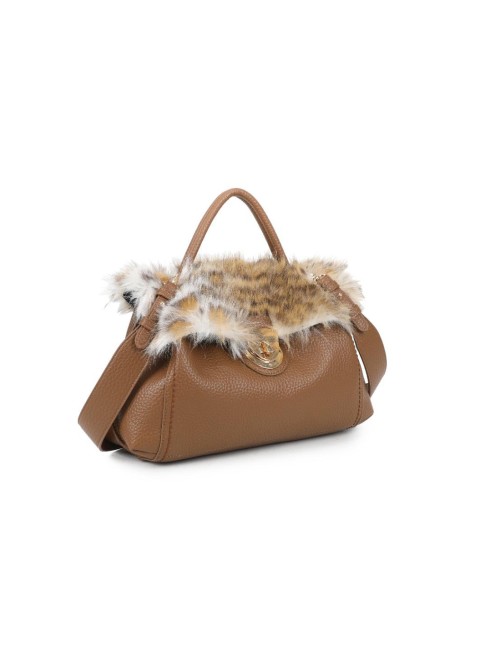 Woman synthetic leather...