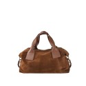 Borsa a mano in pelle con tracolla - AV37841