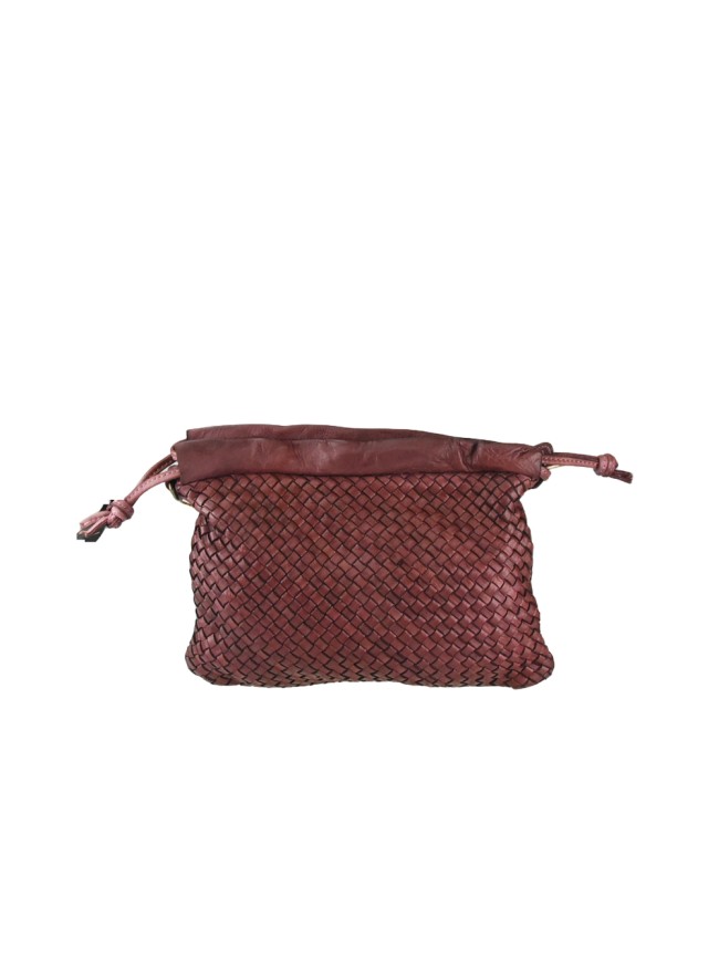 Borsa tracolla in pelle vintage -...