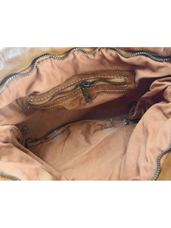Woman washed leather bag - SZ42846