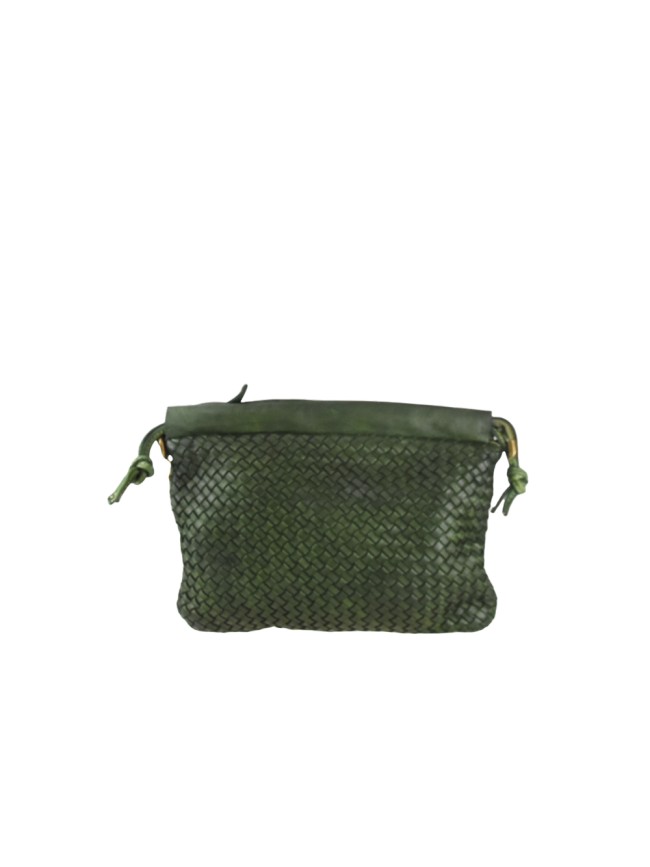 Borsa tracolla in pelle vintage -...