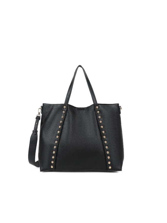 Borsa donna a spalla in ecopelle con tracolla - PF977