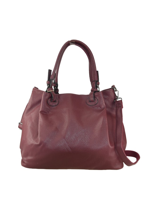 Borsa donna a spalla in ecopelle con tracolla - PB9741
