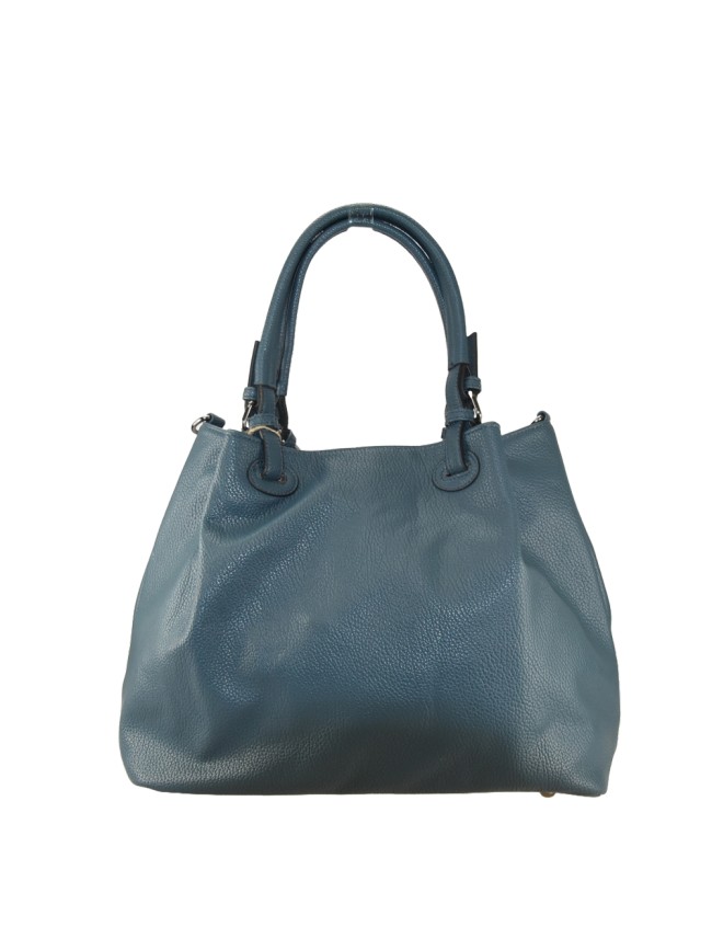 Borsa donna a spalla in ecopelle con tracolla - PB9741