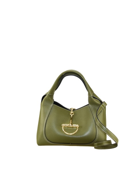 Hand leather bag with...