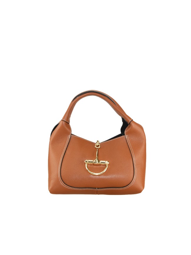 Borsa a mano in pelle con tracolla regolabile - GN38842