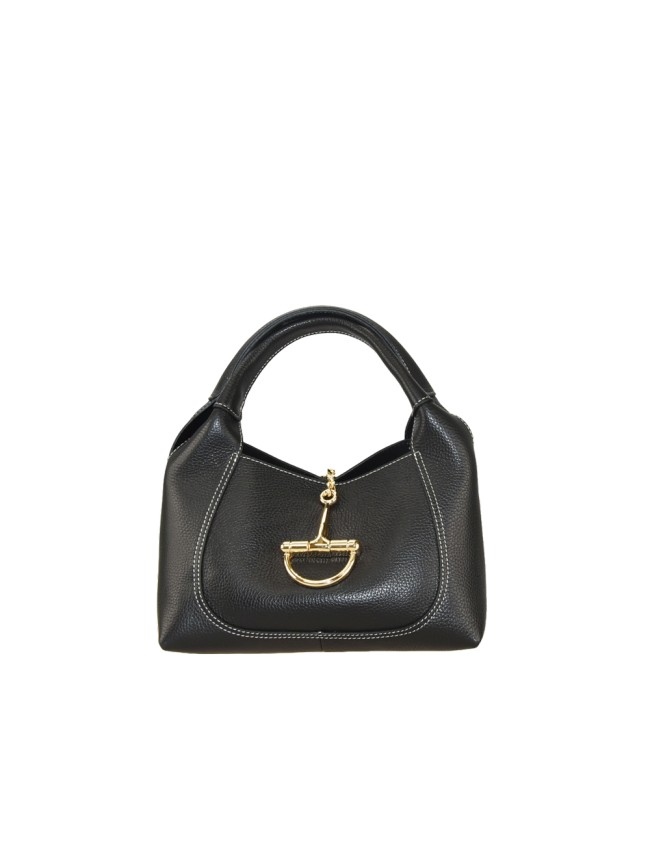 Borsa a mano in pelle con tracolla regolabile - GN38842