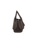 Borsa a mano in pelle con tracolla regolabile - CU38842