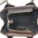 Borsa a mano in pelle con tracolla regolabile - CU38842