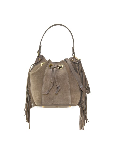 Woman sued leather bucket...