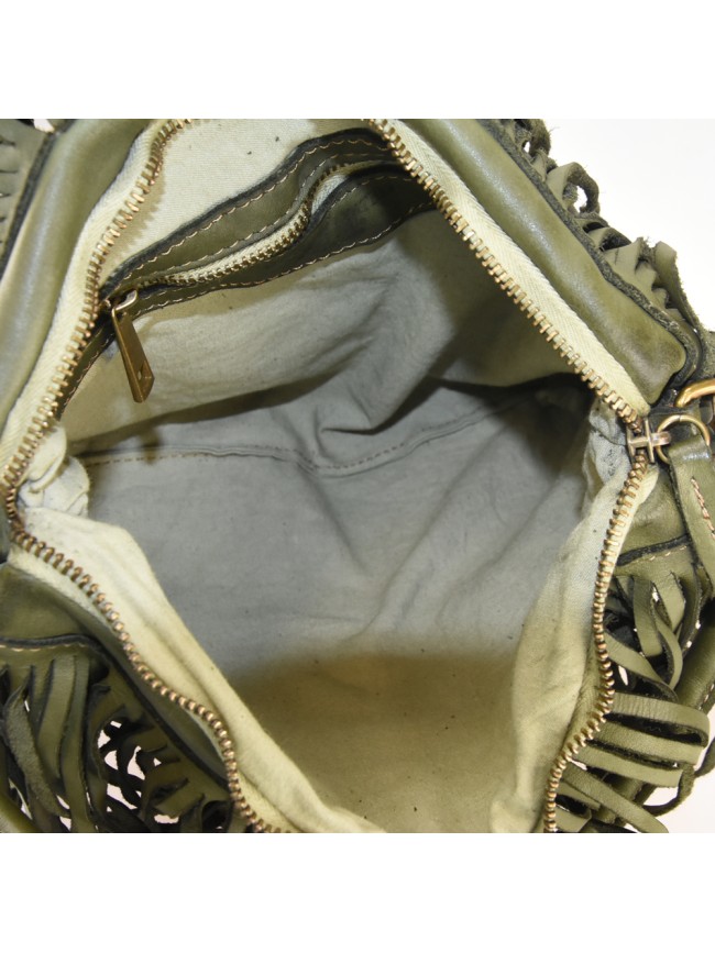 Borsa donna a spalla in vera pelle...