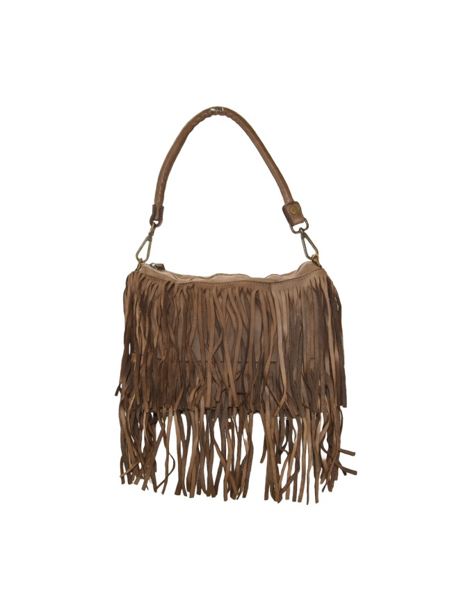 Borsa donna a spalla in vera pelle vintage - ZF45850