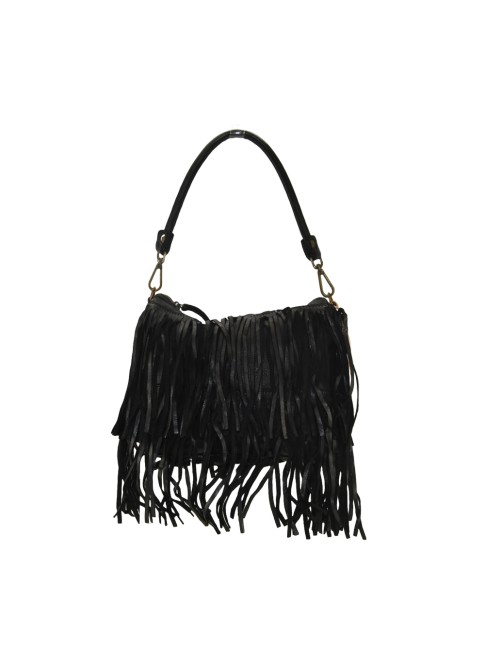Woman vintage leather with... 2