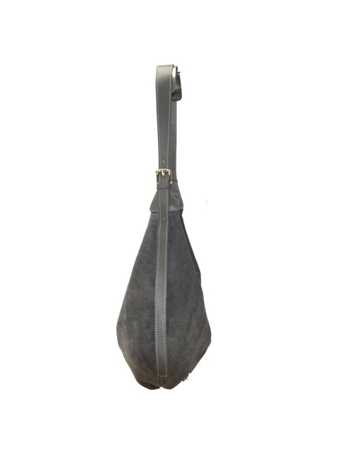 Suede shoulder bag with... 2
