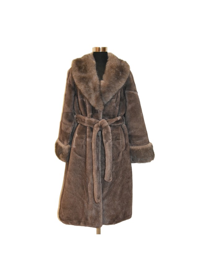 Synthetic fur jacket mink effect - 0543 Synthetic fur jacket mink effect - 0543