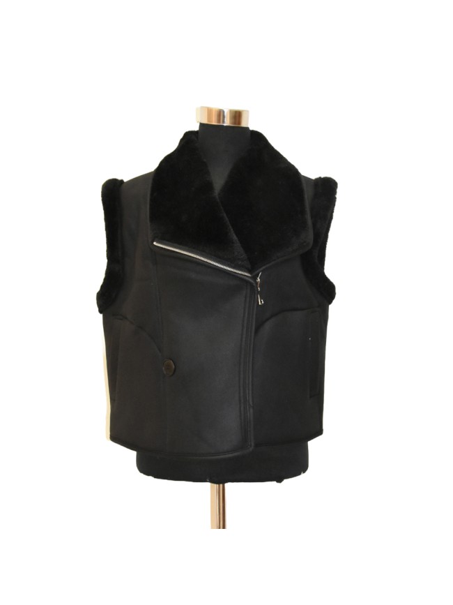 Synthetic fur gilet - GE008