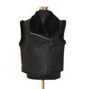 Synthetic fur gilet - GE008