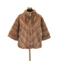 Synthetic fur jacket mink effect - 0578