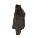 Synthetic fur jacket mink effect - 0537