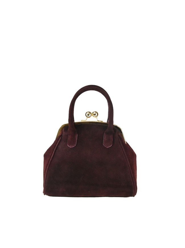 Suede leather hand bag with shoulder... Suede leather hand bag with shoulder...
