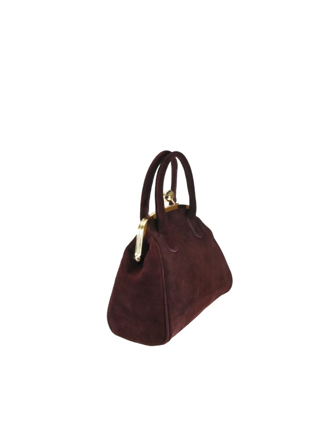 Borsa a mano in pelle con tracolla -... Borsa a mano in pelle con tracolla -...