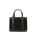 Borsa a mano in pelle con tracolla - FU37841
