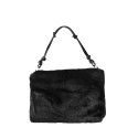 Borsa donna a spalla in ecopelliccia con tracolla - PH5203