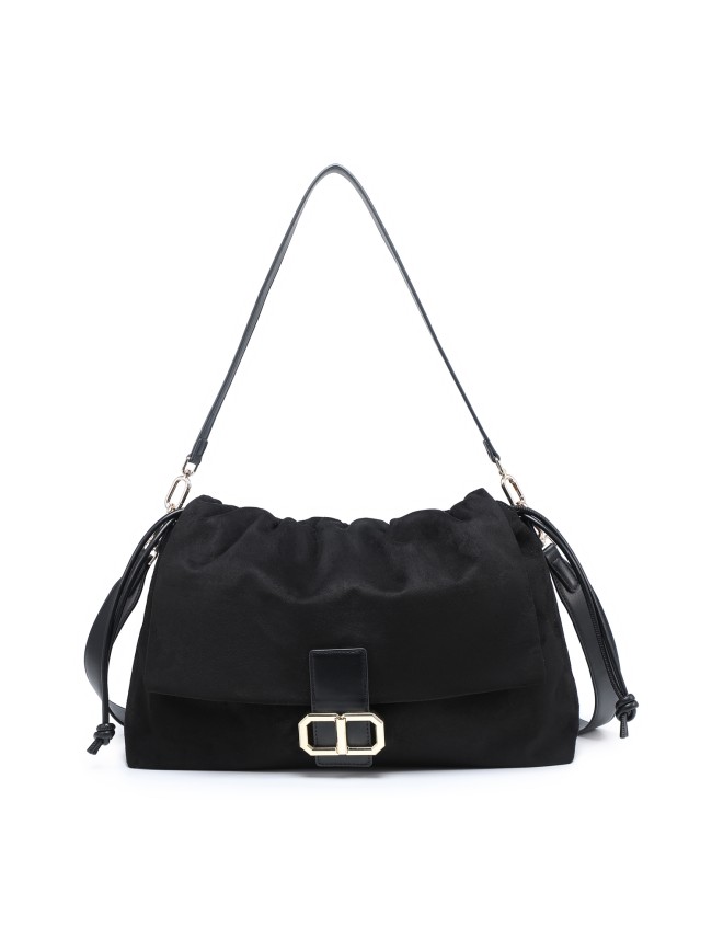 Borsa donna a spalla in ecopelle con...