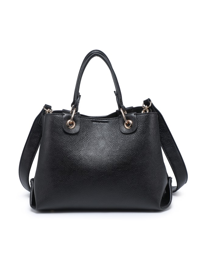 Woman synthetic leather hand bag - 52069