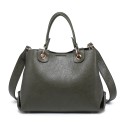 Borsa donna a mano in similpelle con tracolla - 52069
